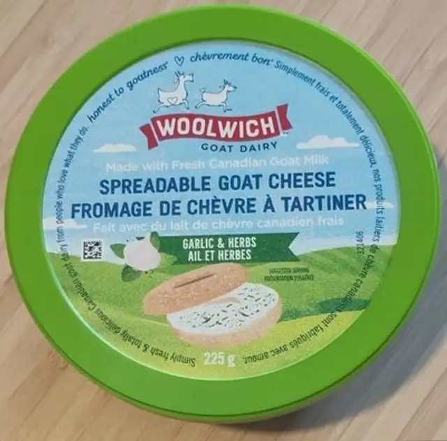 Fromage de chèvre à tartiner - Ail et herbes