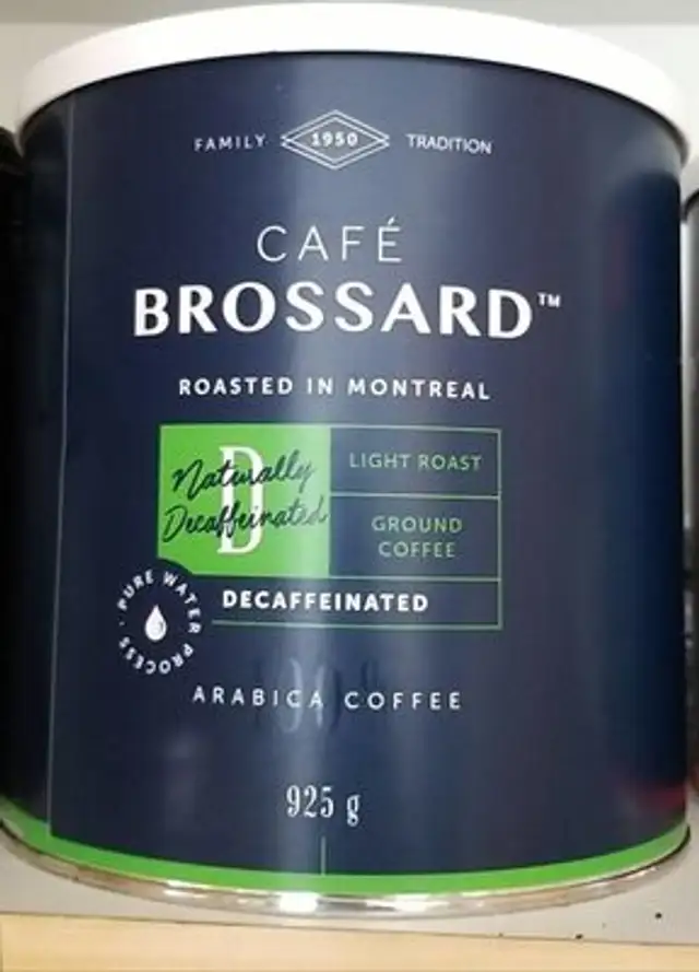 Café décafeiné