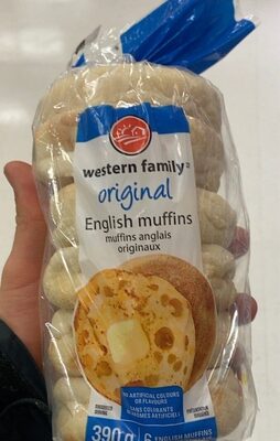 Original English Muffin front packaging