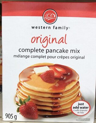 Complete pancake front packaging