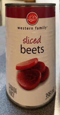 Slice beets front packaging
