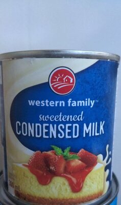 Sweetened condensed milk