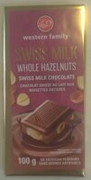 Whole Hazelnuts Swiss Milk Chocolate