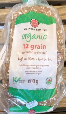 Organic 12 Grain Bread