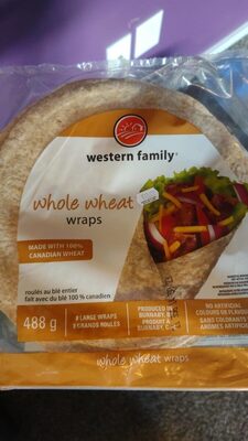 Whole wheat wraps