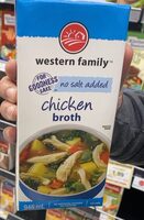 No salt added chicken broth