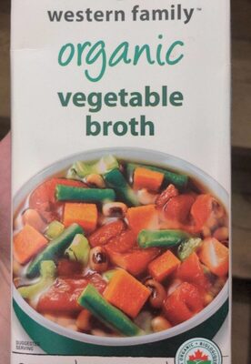 Vegetable broth front packaging