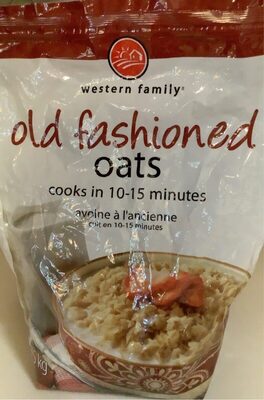 Old Fashioned Oats front packaging
