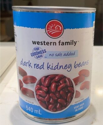 Dark Red Kidney Beans front packaging