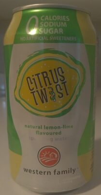 Citrus twist front packaging