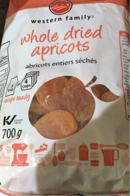 Whole dried apricots
