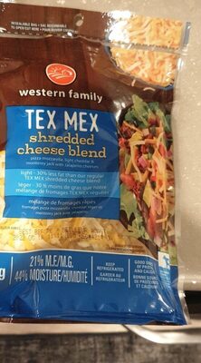 TEX MEX shredded cheese blend