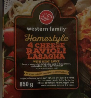 4 Cheese Ravioli Lasagna