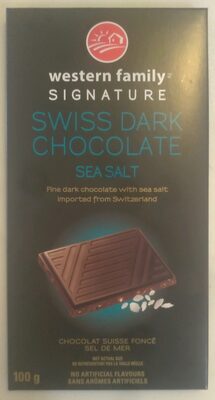 Signature Sea Salt Swiss Dark Chocolate
