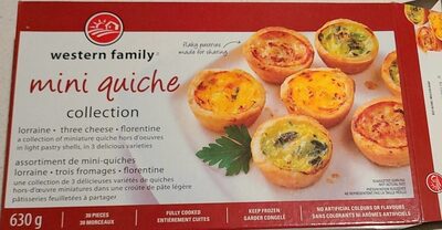 Mini quiche collection