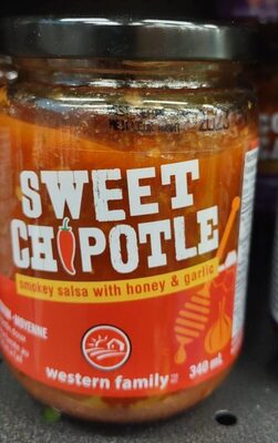 Sweet Chipotle Salsa front packaging