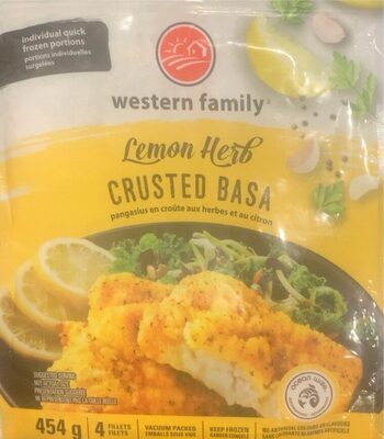 Lemon Herb Crusted Basa