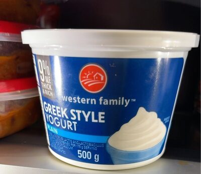 Greek Style Yogurt