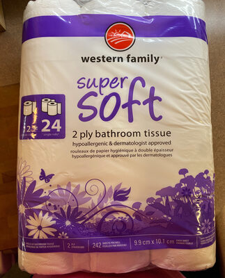 2-ply Bathroom Tissue, 242 Sheets Per Roll