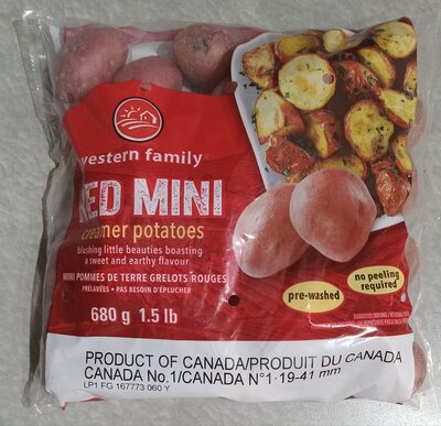 Red Mini Creamer Potatoes