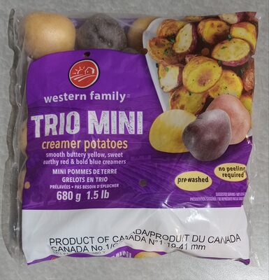 Trio Mini Creamer Potatoes
