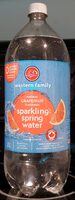 Natural Grapefruit Flavoured Sparkling Spring Water