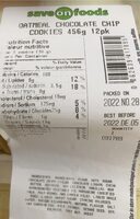 Oatmeal Chocolate chip cookies