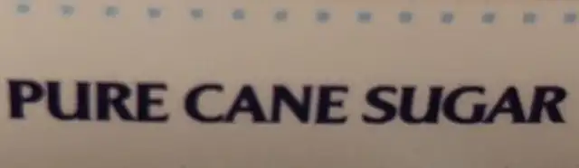 Special Fine Granulated Sugar/ Sucre Granulé Spécial Fin ingredients label