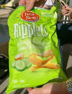 Cucumber and Onion Chips