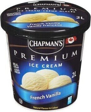 French vanilla premium ice cream