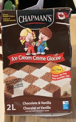 Chocolate & vanilla ice cream