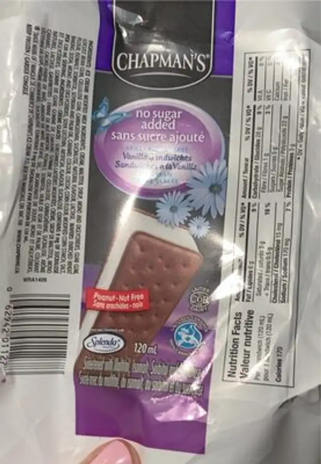 Sandwich creme glacé