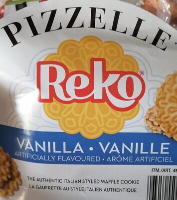 Pizzelle Vanilla naturally flavoured