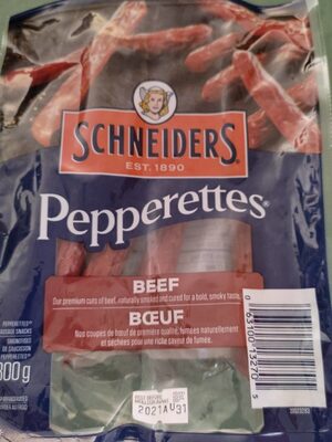 Pepperettes front packaging