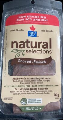 Natural selections slow roasted beef