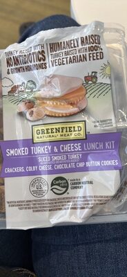 SMOKED TURKEY & CHEESE LUNCH KIT nutrition facts table