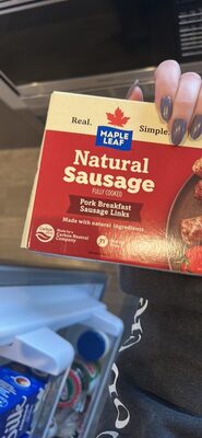 Natural Sausage front packaging