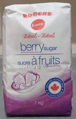 Extra Fine Granulated Natural Berry Sugar