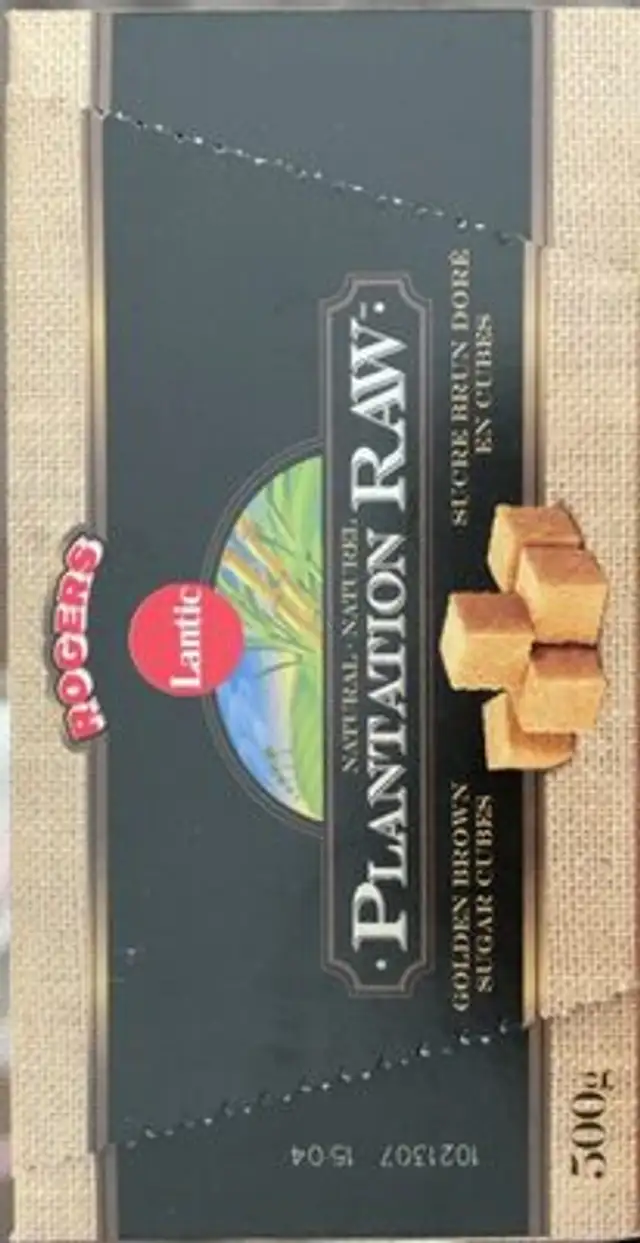 Plantation Raw Golden Brown Sugar Cubes