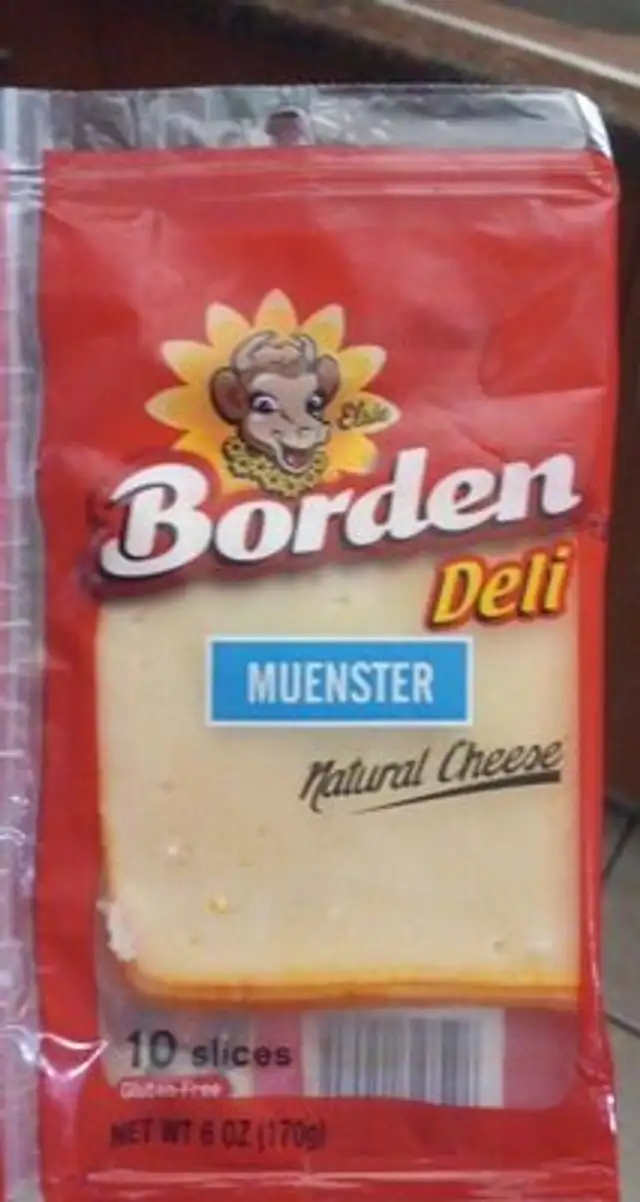 Queso muenster natural cheese