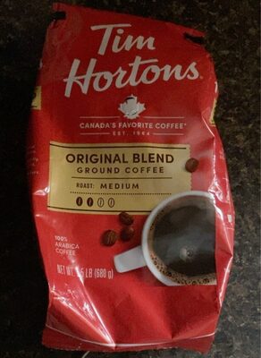 Original blend ground coffee
