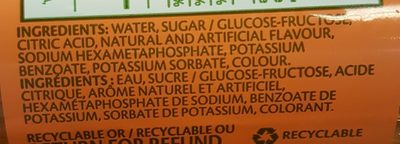 Pêche passionnée ingredients label