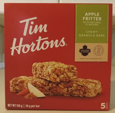 Apple Fritter Chewy Granola Bars