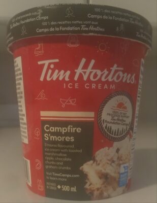 Campfire S'mores Ice Cream