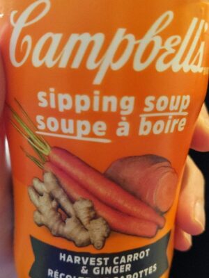 Carrot Ginger Sipping Soup