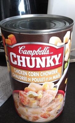 Chicken corn chowder front packaging