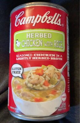 Chicken with rice soup