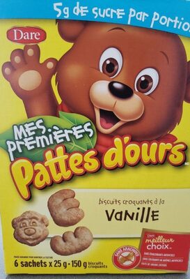 Mes premières pattes d'ours front packaging