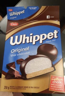 Whippet original vrai chocolat