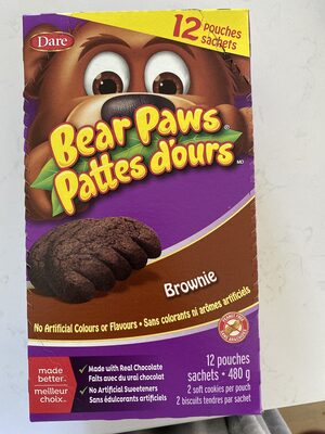 Bear Paws Brownie